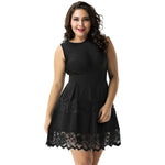 Load image into Gallery viewer, Black Sleeveless Mini Dress - Party Dress by Rachael K
