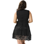 Load image into Gallery viewer, Confident Summer Style in Black Mini Dress by Rachael K
