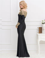 Load image into Gallery viewer, Rachael K Embroidered Maxi Dress - Formal Gown
