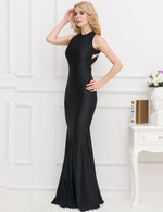 Load image into Gallery viewer, Soft and Flowing Fabric on Plus Size Formal Evening Dress by Rachael K
