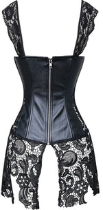 Load image into Gallery viewer, Embrace Elegance: Plus Size Venice Tie-Up Corset Dress

