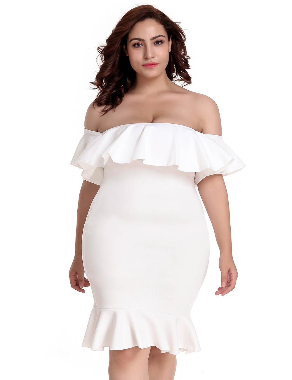 Classic Beauty: Shop the White Off-Shoulder Dress by Rachael K