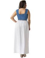 Load image into Gallery viewer, Effortless Confidence: Plus Size Sleeveless Maxi Dress by Rachael K
