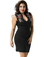 Load image into Gallery viewer, Effortlessly Stylish: Plus Size Bodycon Dress for Evening Wear by Rachael K

