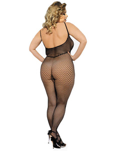 Sensual Fishnet Bodystocking for Ultimate Confidence