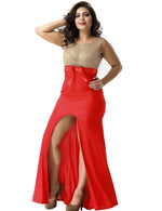 Load image into Gallery viewer, Golden Goddess: A Dazzling Maxi Dress
