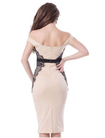 Load image into Gallery viewer, Elegant Simplicity: A Versatile Lace Overlay Dress
