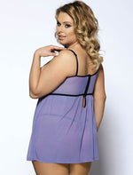 Load image into Gallery viewer, Playful Plus Size Babydoll Set: A Touch of Romance
