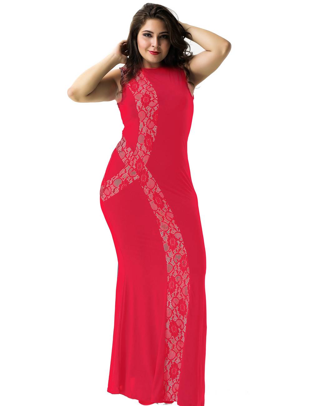 Red Sleeveless Maxi Dress - Make a Statement at Your Next Event