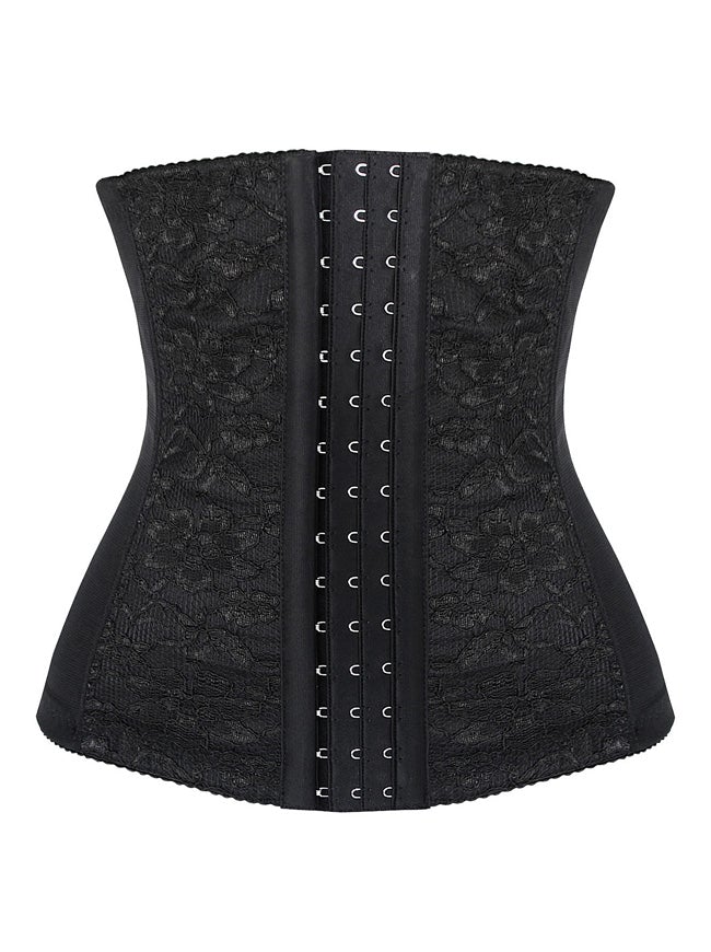 Red Lace Underbust Cincher with Adjustable Straps for Waist Training - Rachael K
