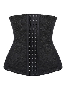 Red Lace Underbust Cincher with Adjustable Straps for Waist Training - Rachael K