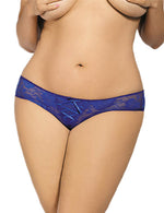 Load image into Gallery viewer, Playful and Seductive: Open Crotch Floral Lace Panty
